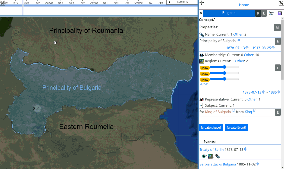 Georeferenced Maps for Bulgaria